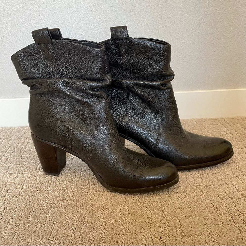 Black Leather Boots